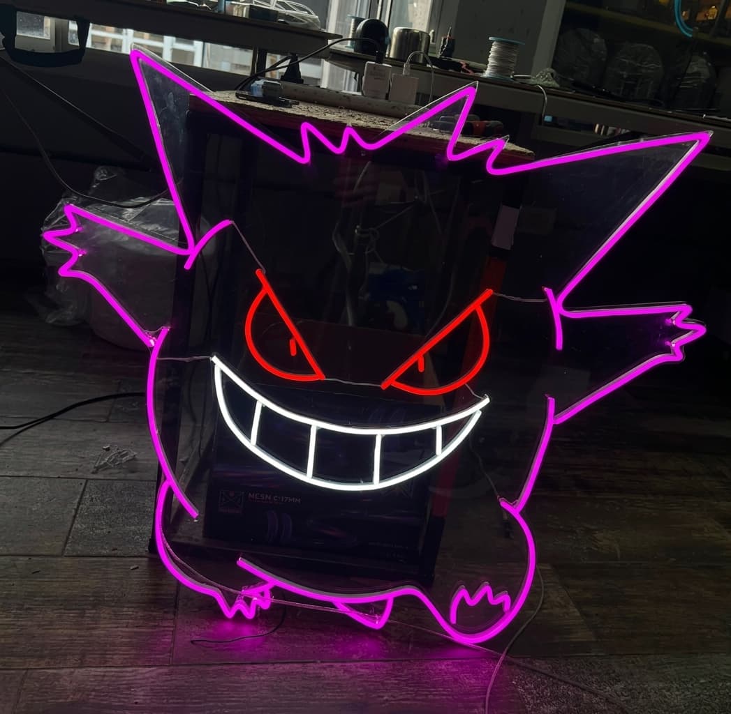 Cartel Neon con Vinilo imagen 1